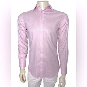 Lauren by Ralph Lauren L/S Slim Fit Dress Shirt Cotton/Nylon Stretch NWOT Sz. M